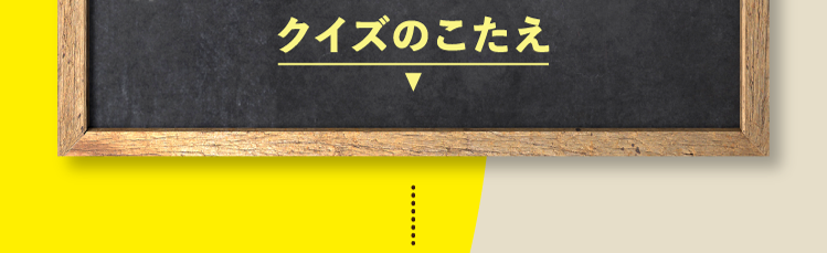  クイズの答え