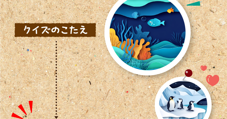 クイズのこたえをチェック！