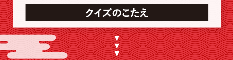 クイズのこたえをチェック！