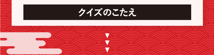 クイズのこたえをチェック！